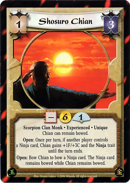Shosuro Chian • Experienced