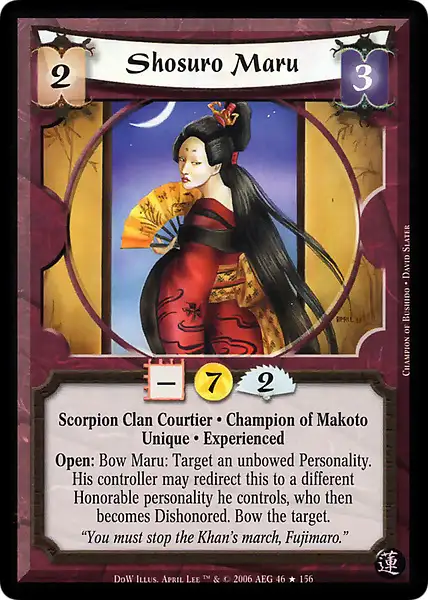 Shosuro Maru • Experienced
