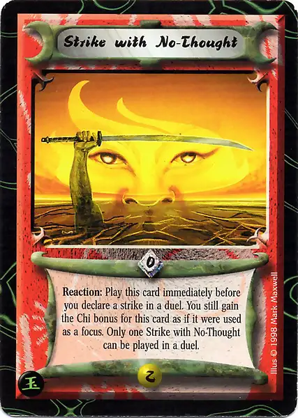 Strike With No-Thought