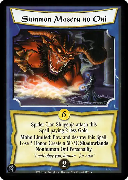 Summon Maseru no Oni