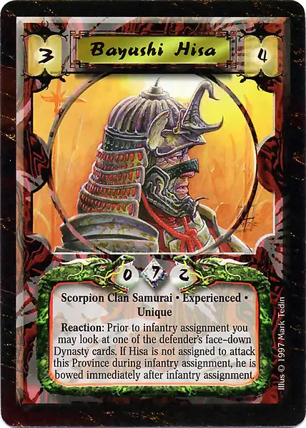Bayushi Hisa • Experienced