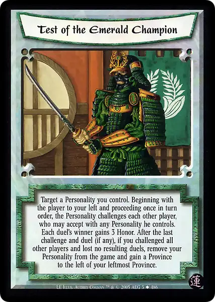 Test of the Emerald Champion