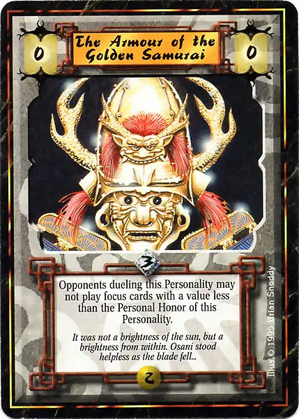 The Armor of the Golden Samurai