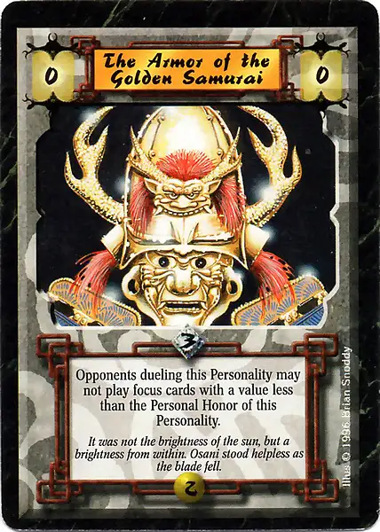 The Armor of the Golden Samurai