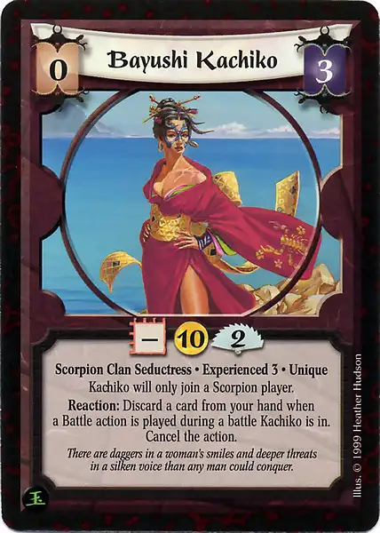 Bayushi Kachiko • Experienced 3