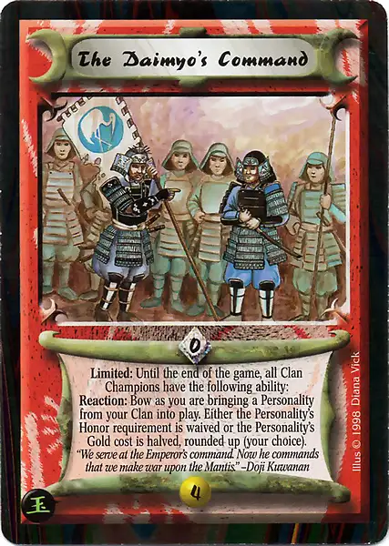 The Daimyo's Command