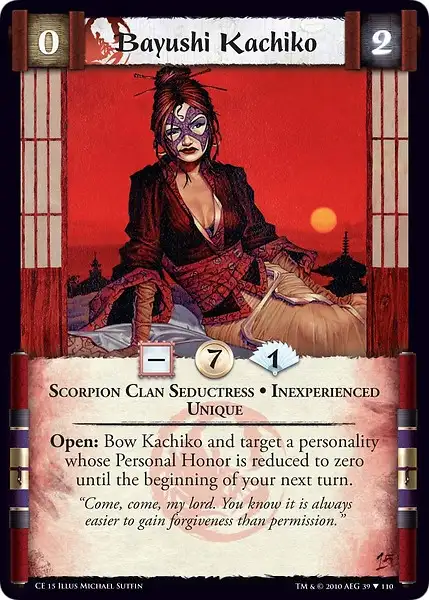 Bayushi Kachiko • Inexperienced