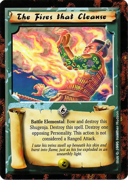The Fires that Cleanse