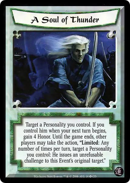 A Soul of Thunder