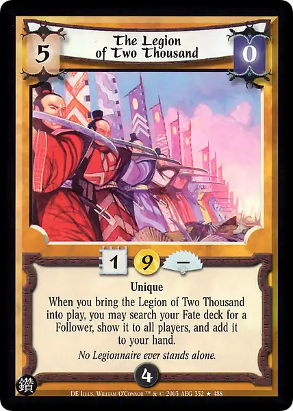 The Legion of Two Thousand