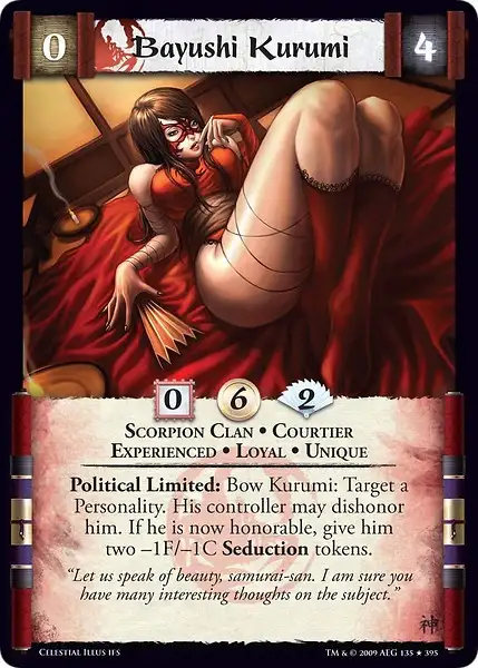 Bayushi Kurumi • Experienced