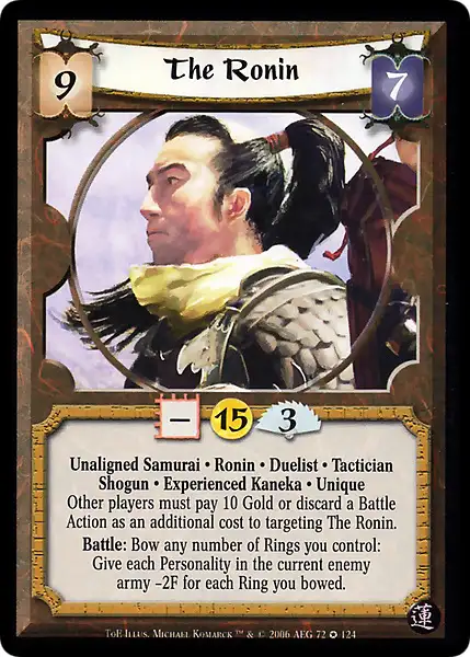 The Ronin • Experienced