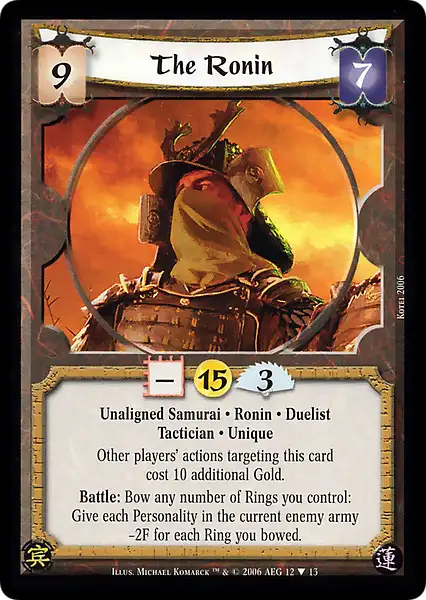 The Ronin • Experienced