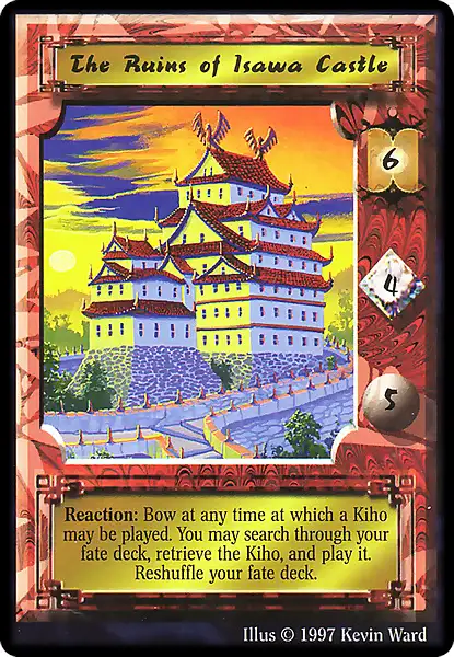 The Ruins of Isawa Castle