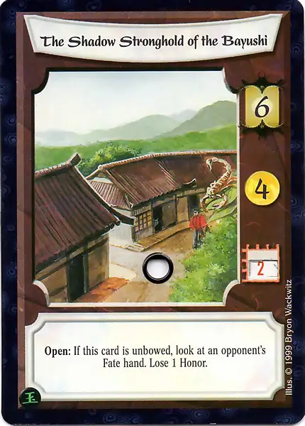 The Shadow Stronghold of the Bayushi