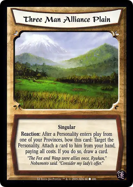 Three Man Alliance Plain
