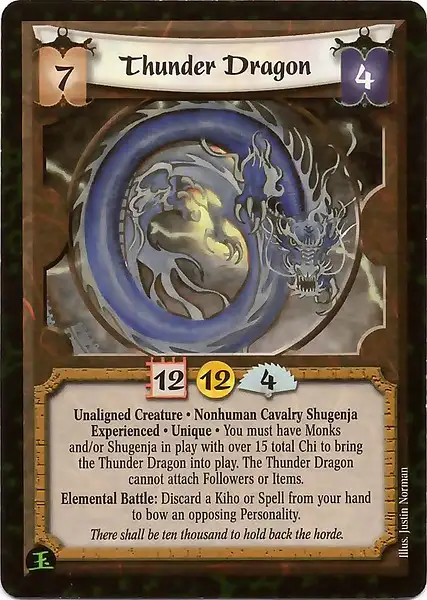 Thunder Dragon • Experienced