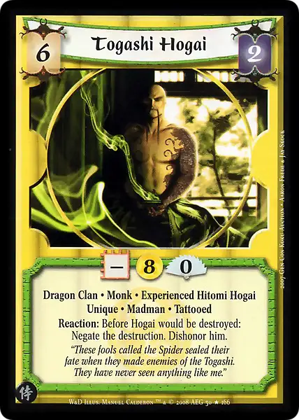 Togashi Hogai • Experienced