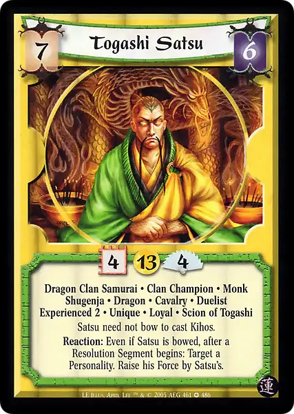 Togashi Satsu • Experienced 2