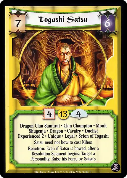 Togashi Satsu • Experienced 2