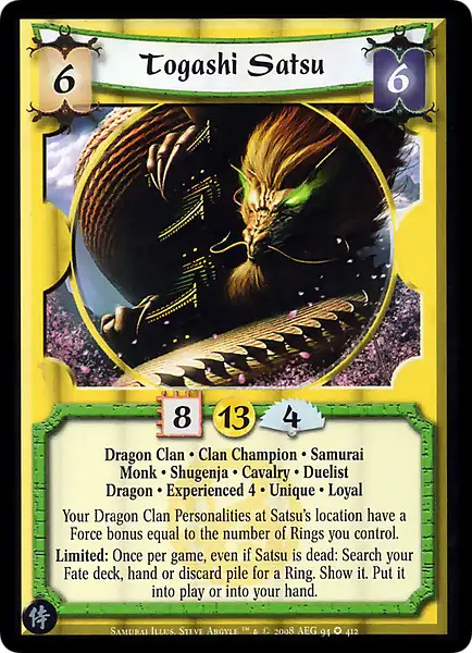 Togashi Satsu • Experienced 4
