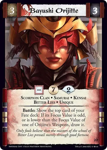 Bayushi Orijitte