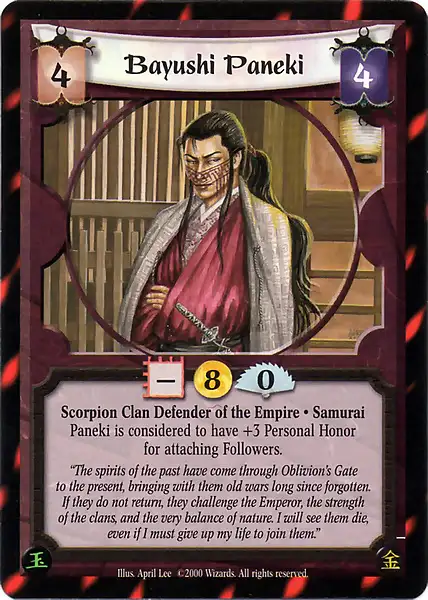 Bayushi Paneki