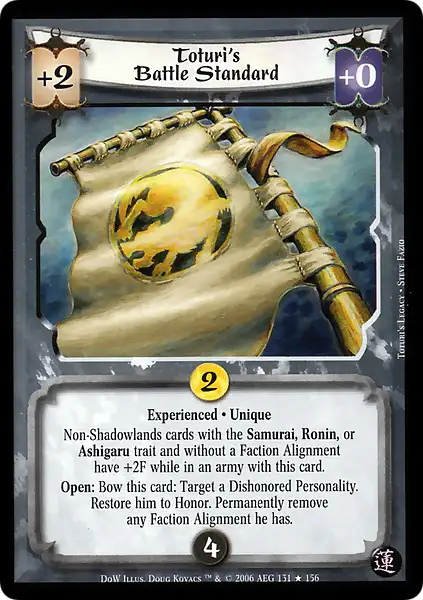Toturi's Battle Standard • Experienced