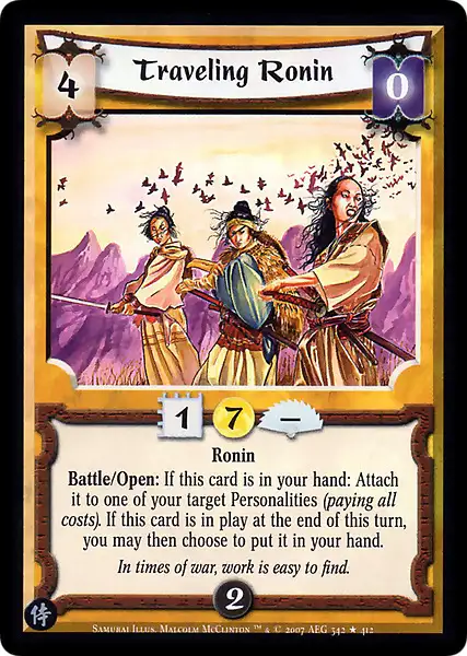 Traveling Ronin