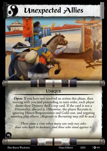Unexpected Allies