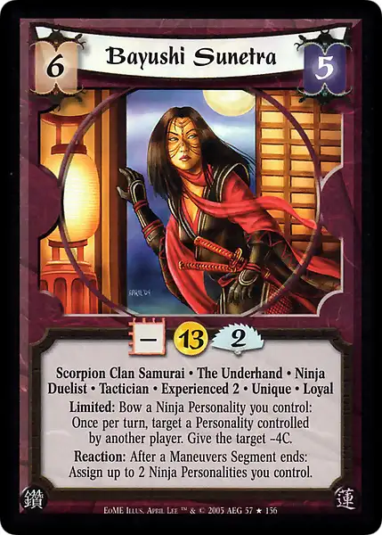 Bayushi Sunetra • Experienced 2