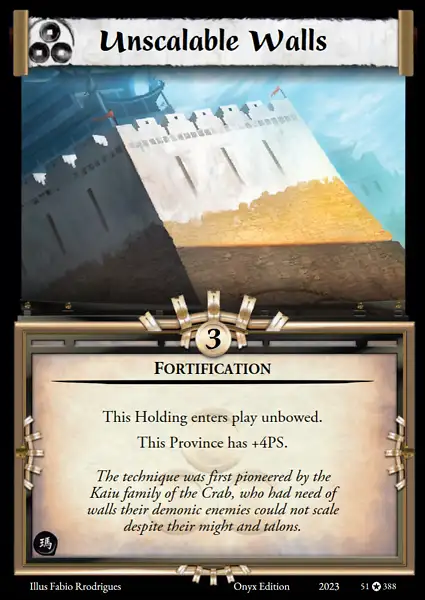 Unscalable Walls