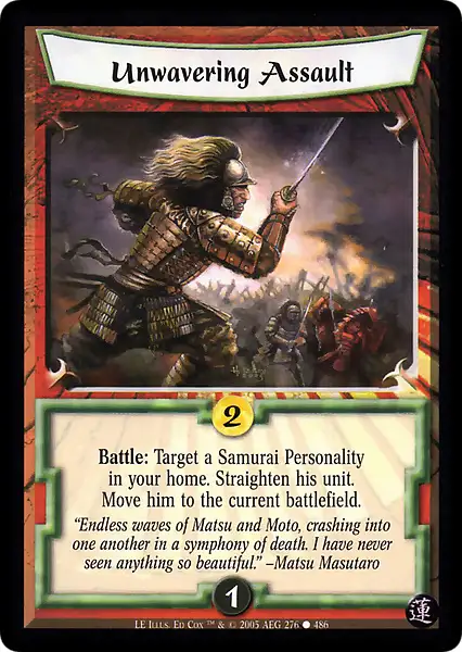 Unwavering Assault