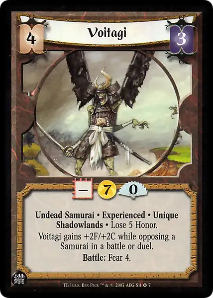 Voitagi • Experienced