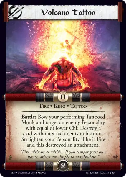 Volcano Tattoo