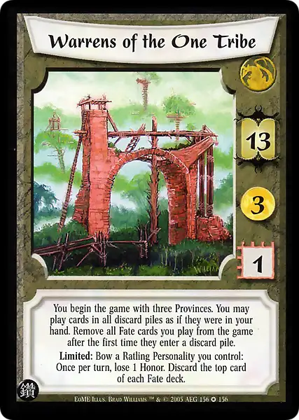 Warrens of the One Tribe