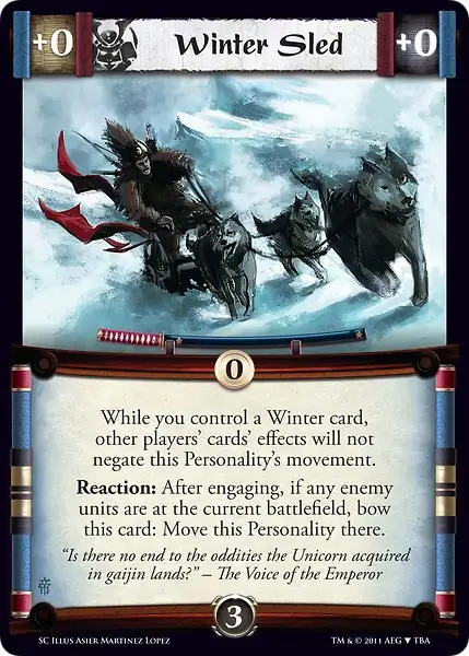Winter Sled