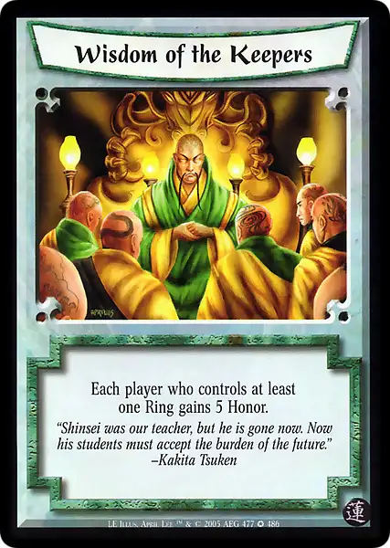 Wisdom of the Keepers