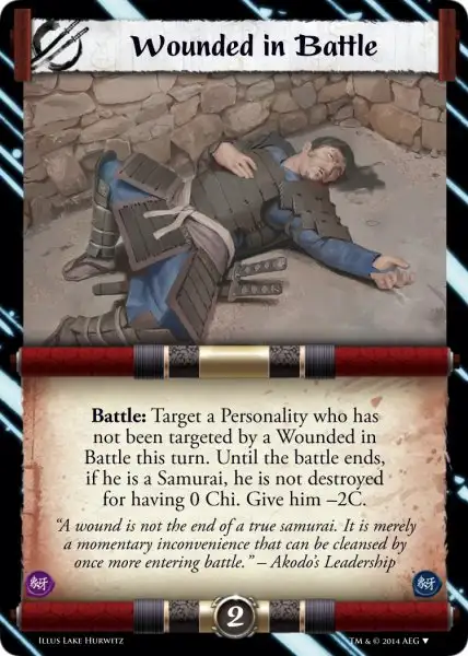 Wounded in Battle