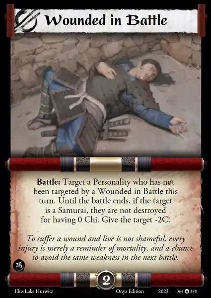 Wounded in Battle