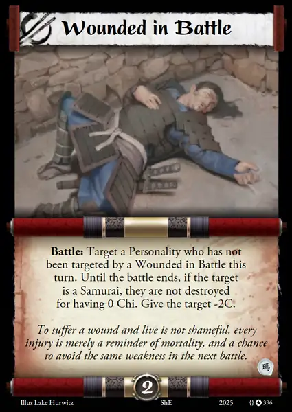 Wounded in Battle