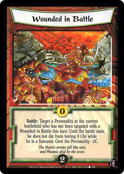 Wounded in Battle