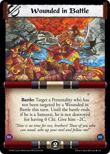 Wounded in Battle