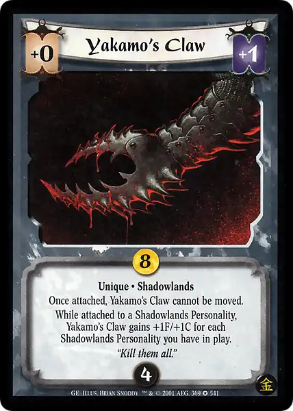 Yakamo's Claw