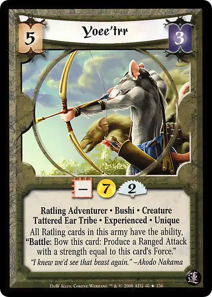 Yoee'trr • Experienced