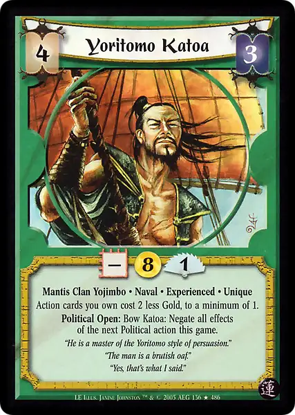Yoritomo Katoa • Experienced