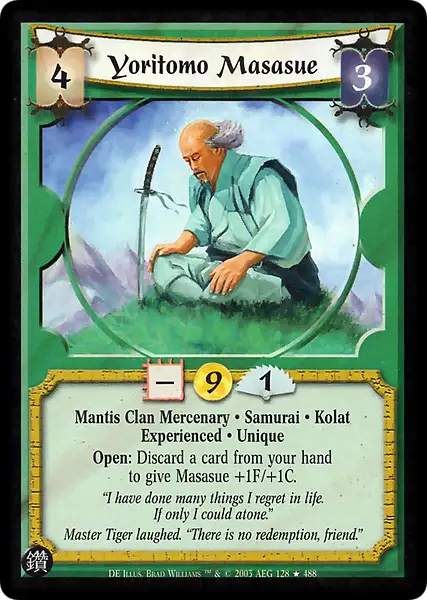 Yoritomo Masasue • Experienced