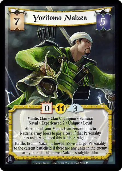 Yoritomo Naizen • Experienced 2