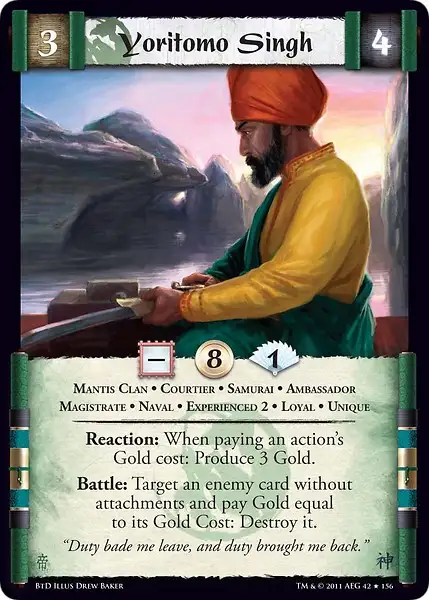 Yoritomo Singh • Experienced 2