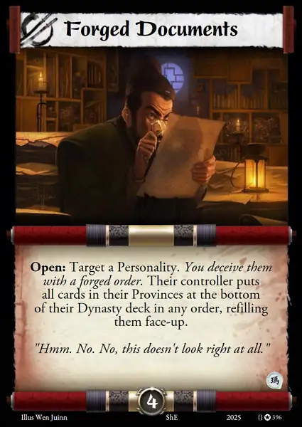 Forged Documents